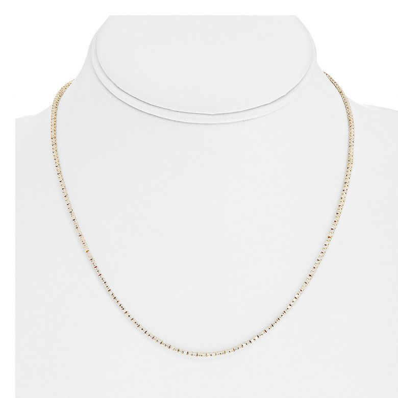 Round Diamond Necklace — view 3