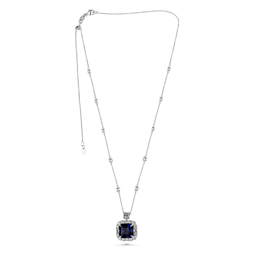 Radiant Sapphire Necklace — view 1