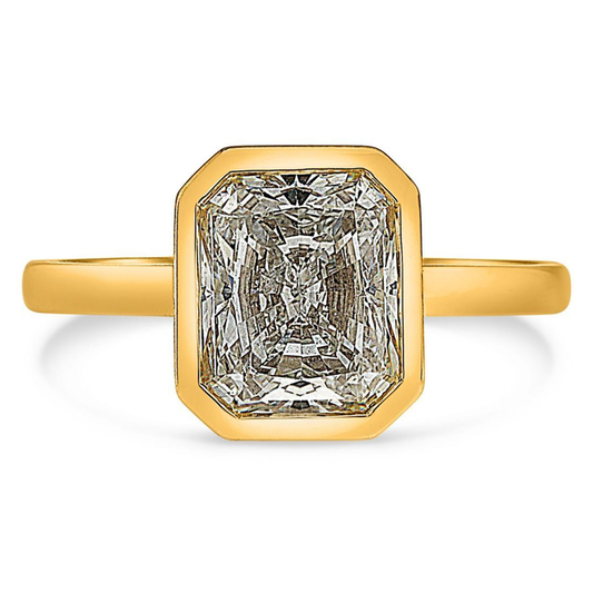Radiant Diamond Ring — view 1