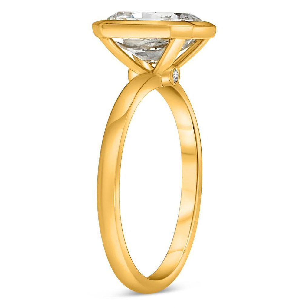 Radiant Diamond Ring — view 2