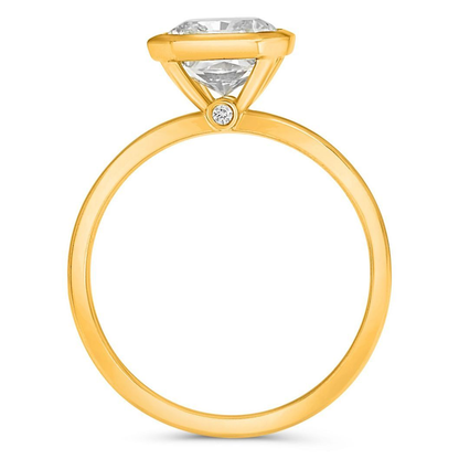 Radiant Diamond Ring — view 3