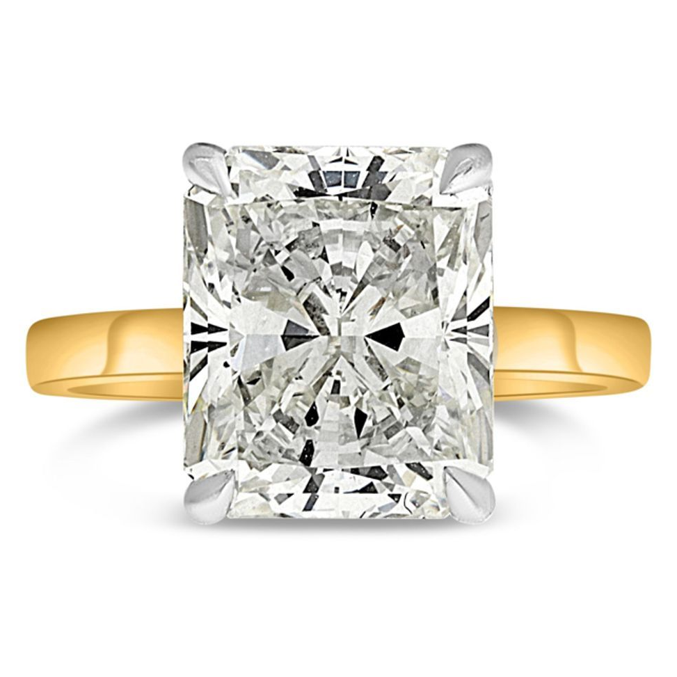 Radiant Diamond Ring — view 1