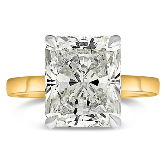 Radiant Diamond Ring — view 1