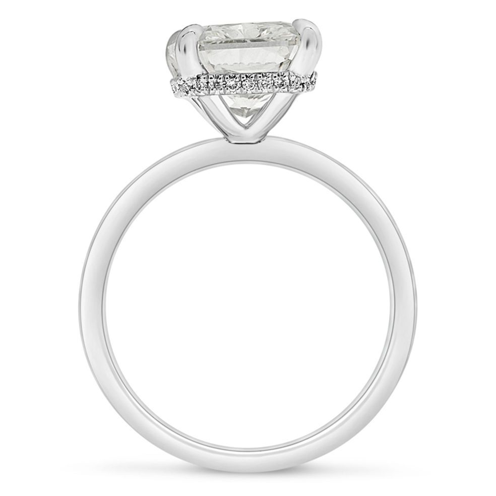 Radiant Diamond Ring — view 2