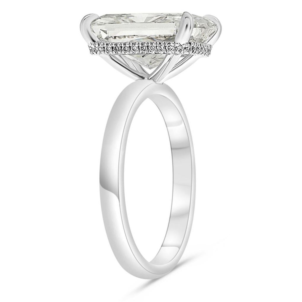 Radiant Diamond Ring — view 3