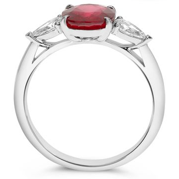 Oval Ruby Ring — view 2