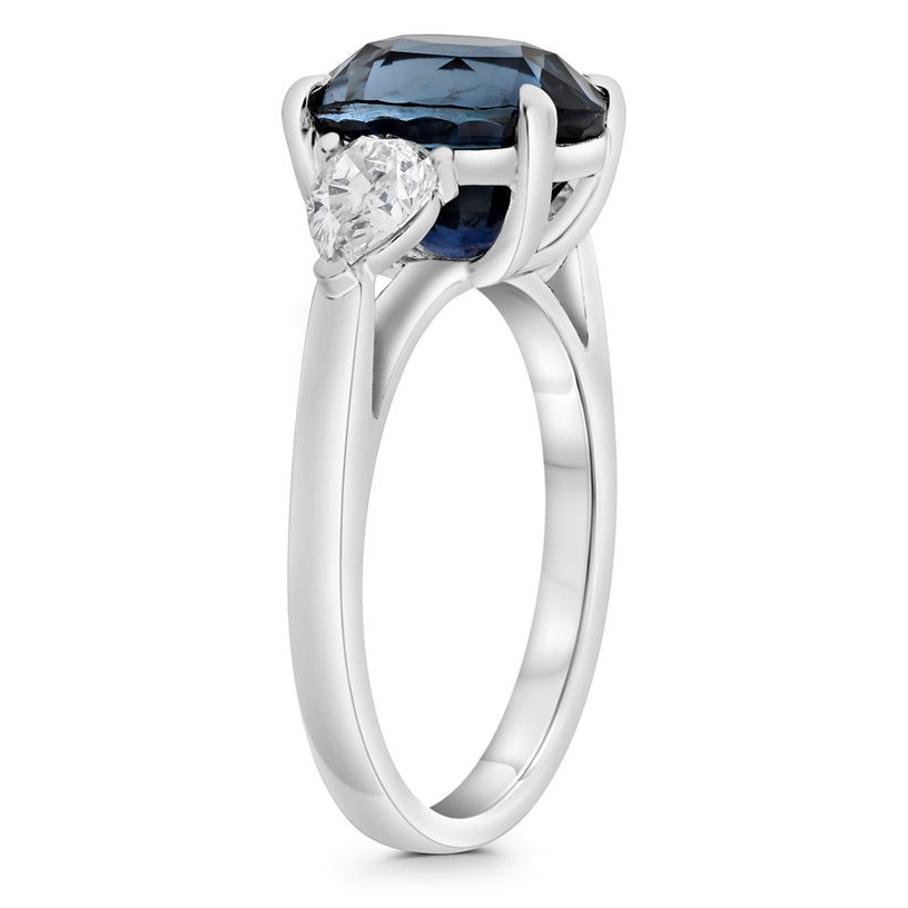 Oval Sapphire Ring — view 6