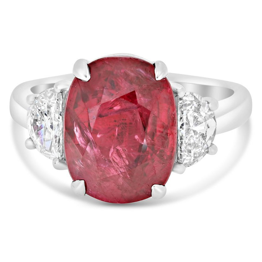 Oval Ruby Ring — view 1
