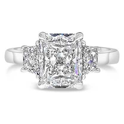 Radiant Diamond Ring — view 1
