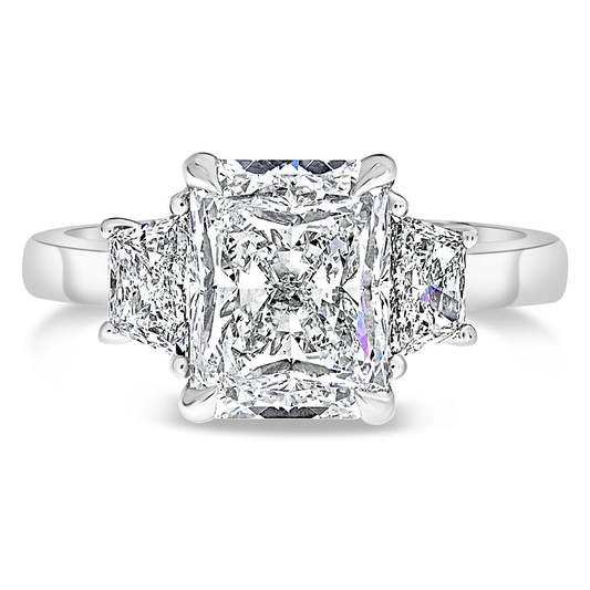 Radiant Diamond Ring — view 1
