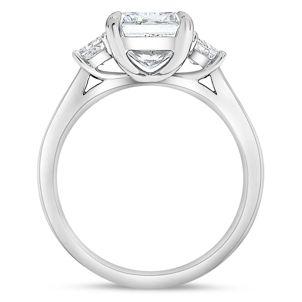Radiant Diamond Ring — view 2