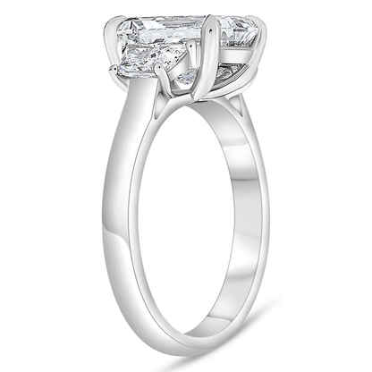 Radiant Diamond Ring — view 3
