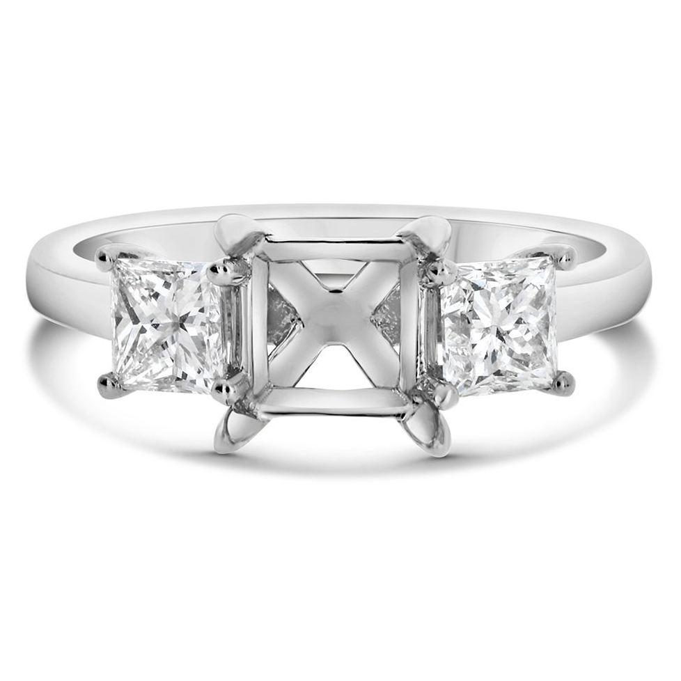 Princess Cut Diamond Ring — view 1
