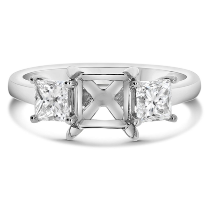 Princess Cut Diamond Ring — view 1