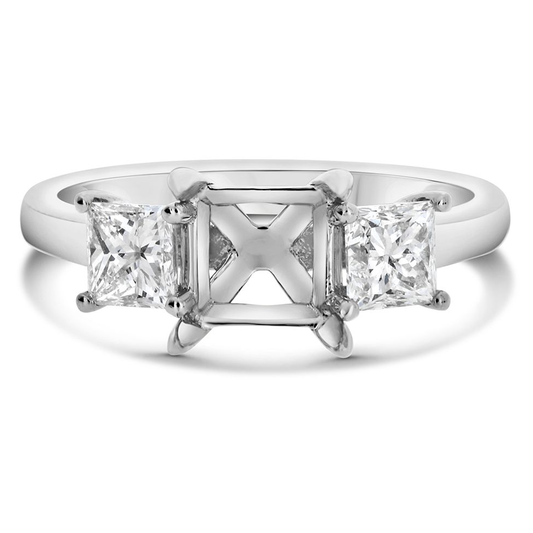 Princess Cut Diamond Ring — view 1