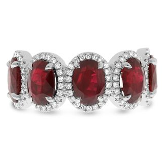 Oval Ruby Ring — view 1
