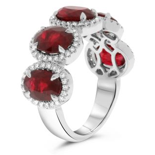 Oval Ruby Ring — view 3