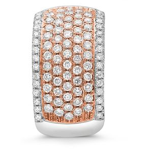 Pink Diamond Earring — view 2