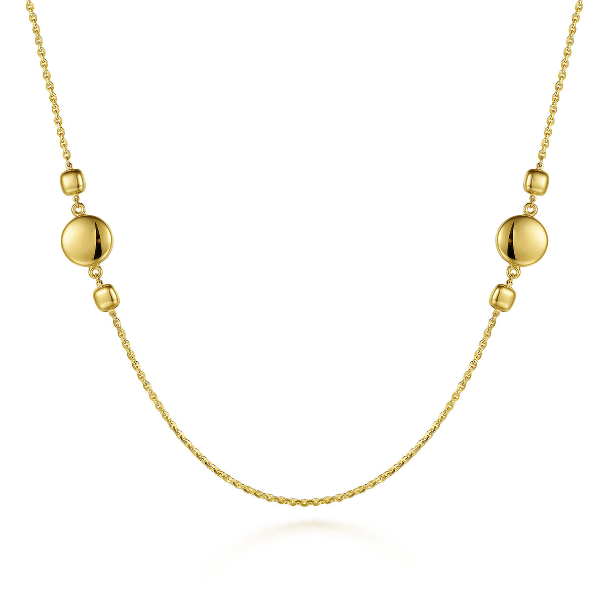 32 inch 14K Yellow Gold Necklace — Gabriel & Co. NK7645Y4JJJ