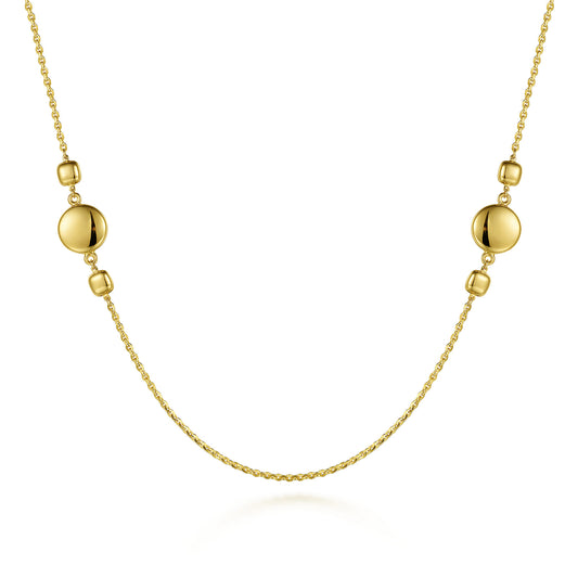 32 inch 14K Yellow Gold Necklace — Gabriel & Co. NK7645Y4JJJ