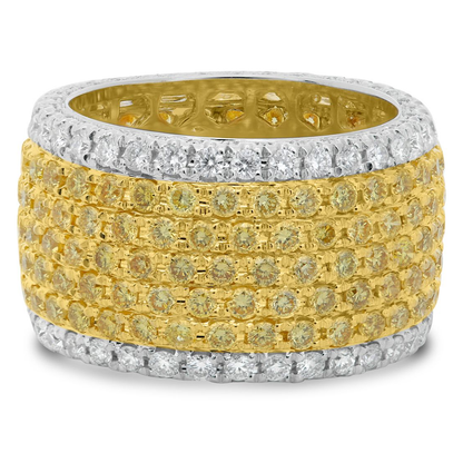 Fancy Yellow Diamond Ring — view 1