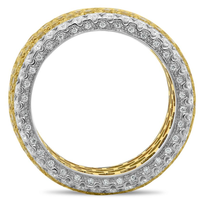 Fancy Yellow Diamond Ring — view 2