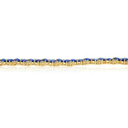 Oval Sapphire Bracelet — view 3