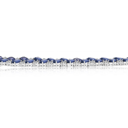 Oval Sapphire Bracelet — view 3