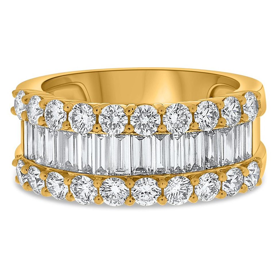 Baguette Diamond Ring — view 1