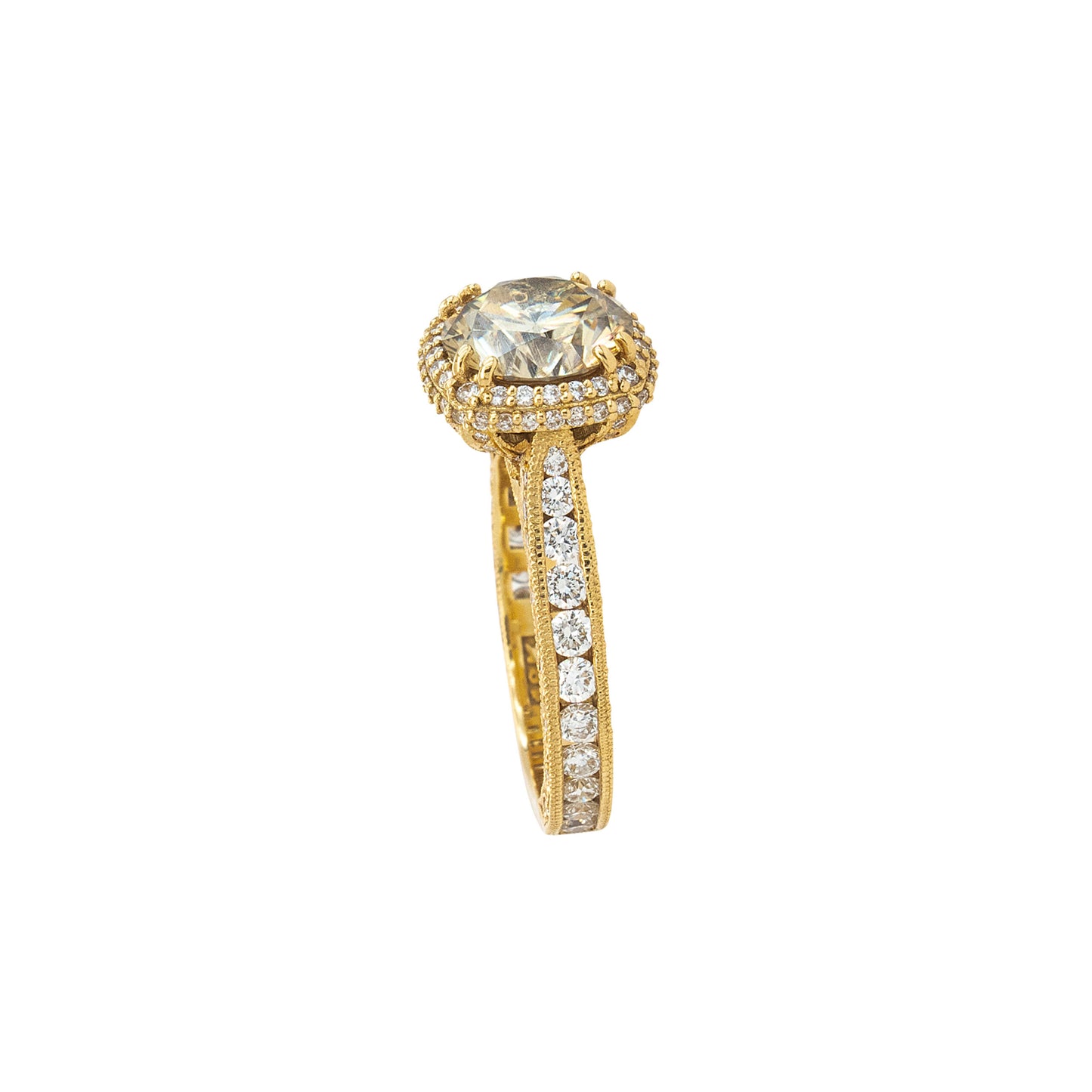 Tacori 18k Yellow Gold 2.36ct Round Brilliant Diamond Engagement Ring