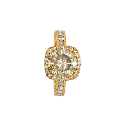 Tacori 18k Yellow Gold 2.36ct Round Brilliant Diamond Engagement Ring