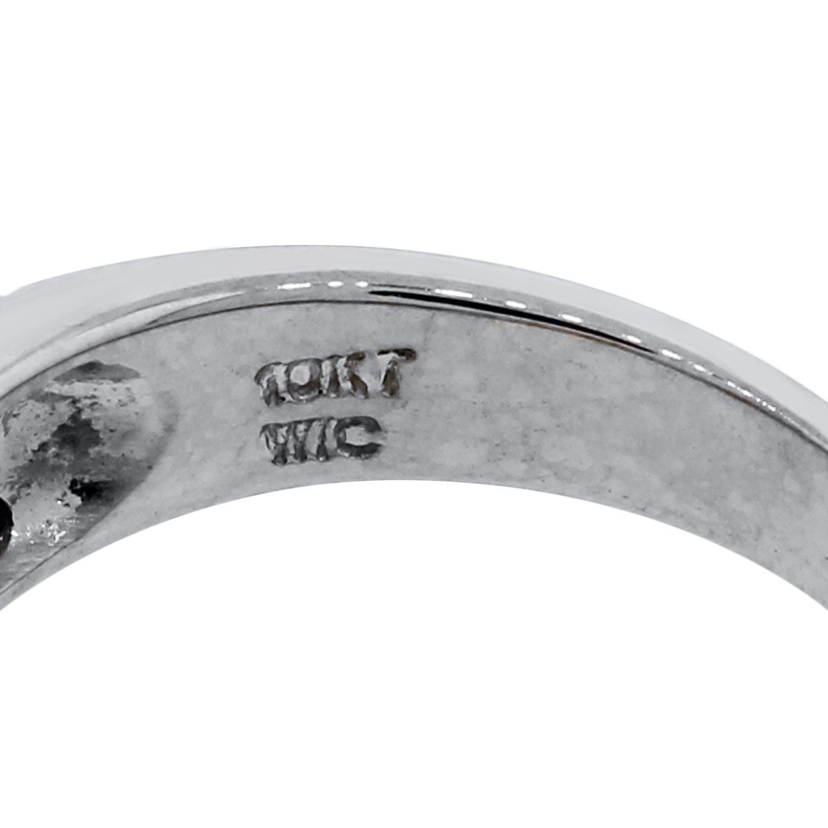 10k White Gold 0.25ctw Diamond Filigree Ring