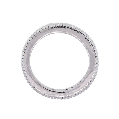 14k White Gold 0.70ctw Round Brilliant Diamond Eternity Band