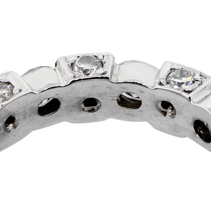 18k White Gold 1.75ctw Diamond Eternity Band