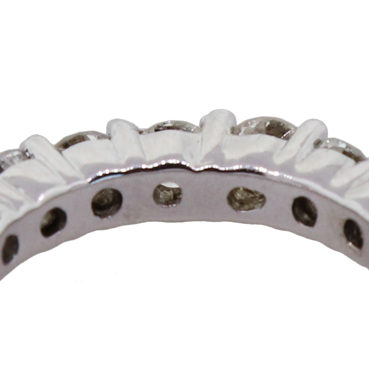 14k White Gold 2.25ctw Round Brilliant Diamond Eternity Band