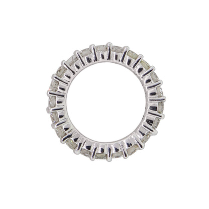 14k White Gold 2.25ctw Round Brilliant Diamond Eternity Band