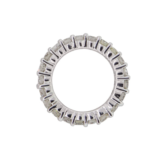 14k White Gold 2.25ctw Round Brilliant Diamond Eternity Band