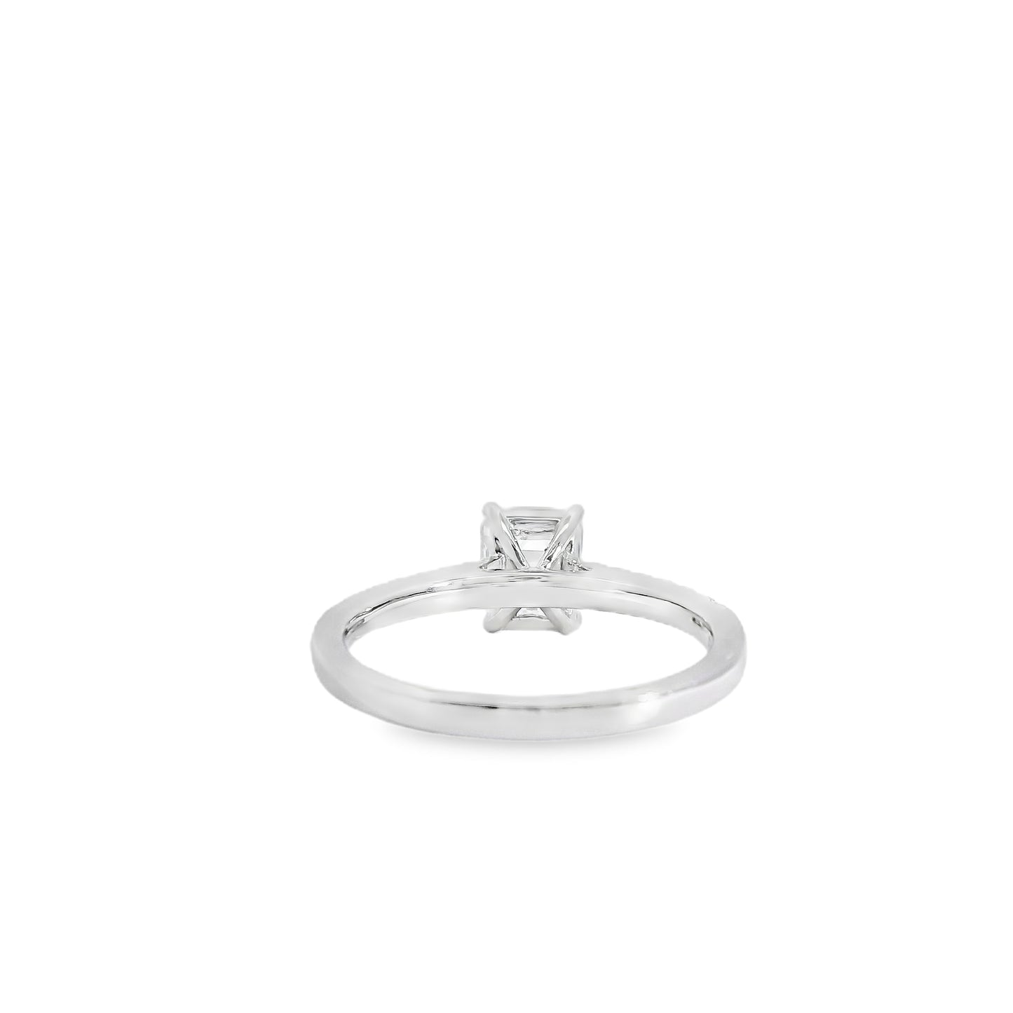 18k White Gold GIA Certified 1.03ct Diamond Engagement Ring