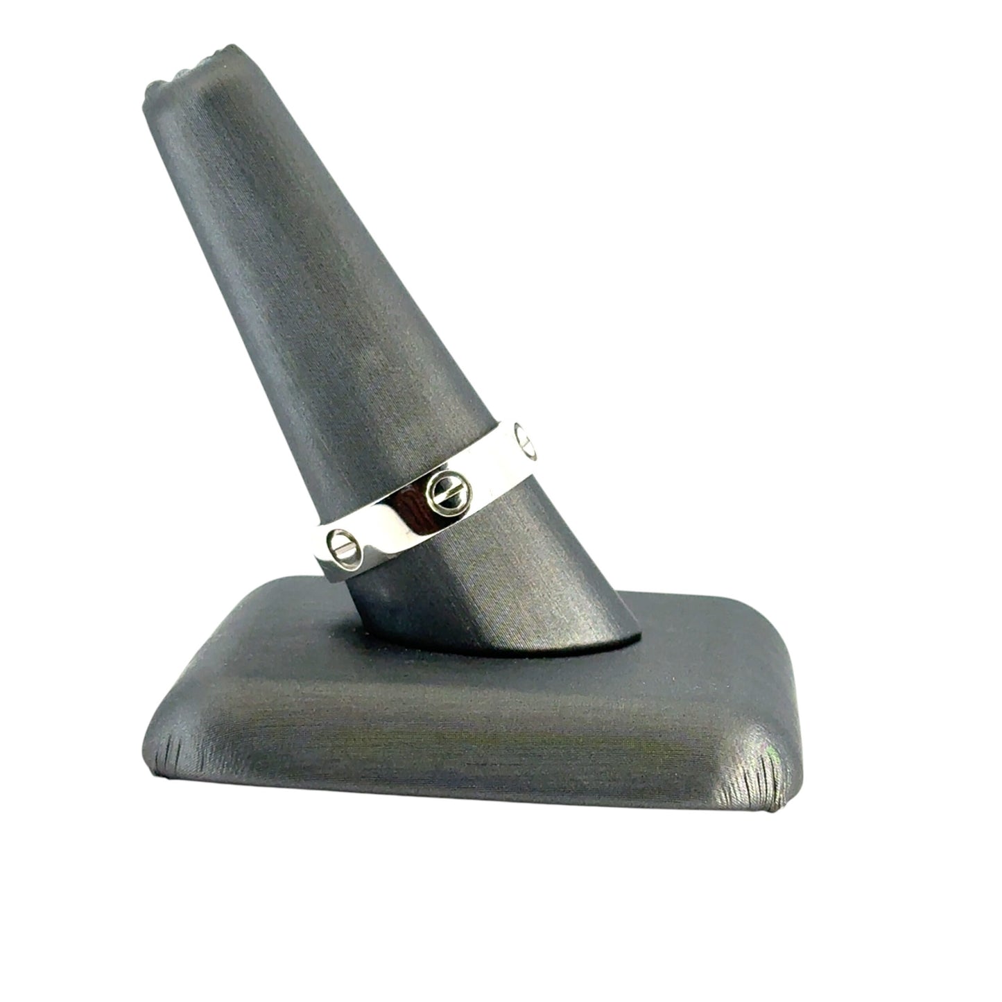 Cartier Platinum Love Band Ring 