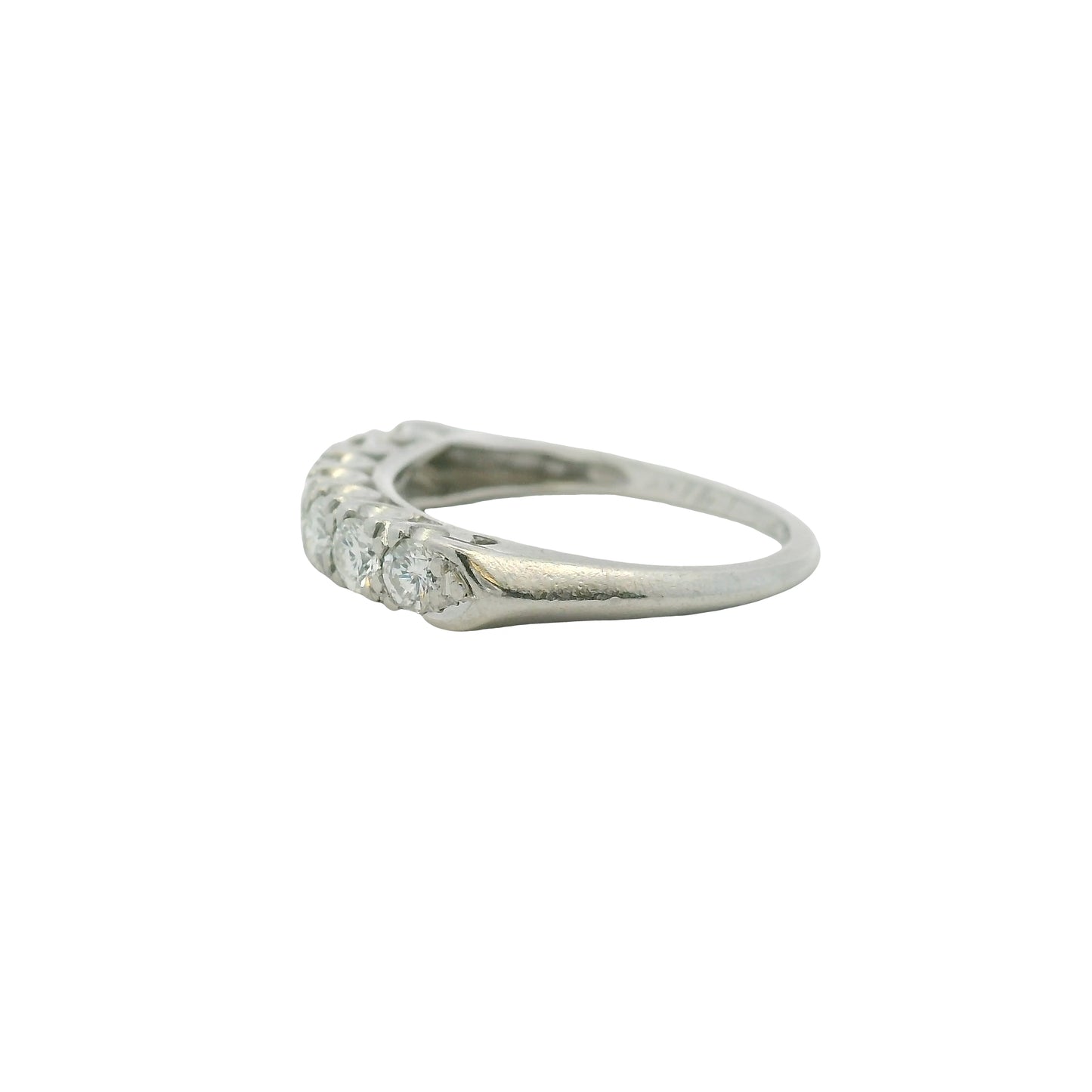 Vintage Platinum 0.70ctw Diamond Ring