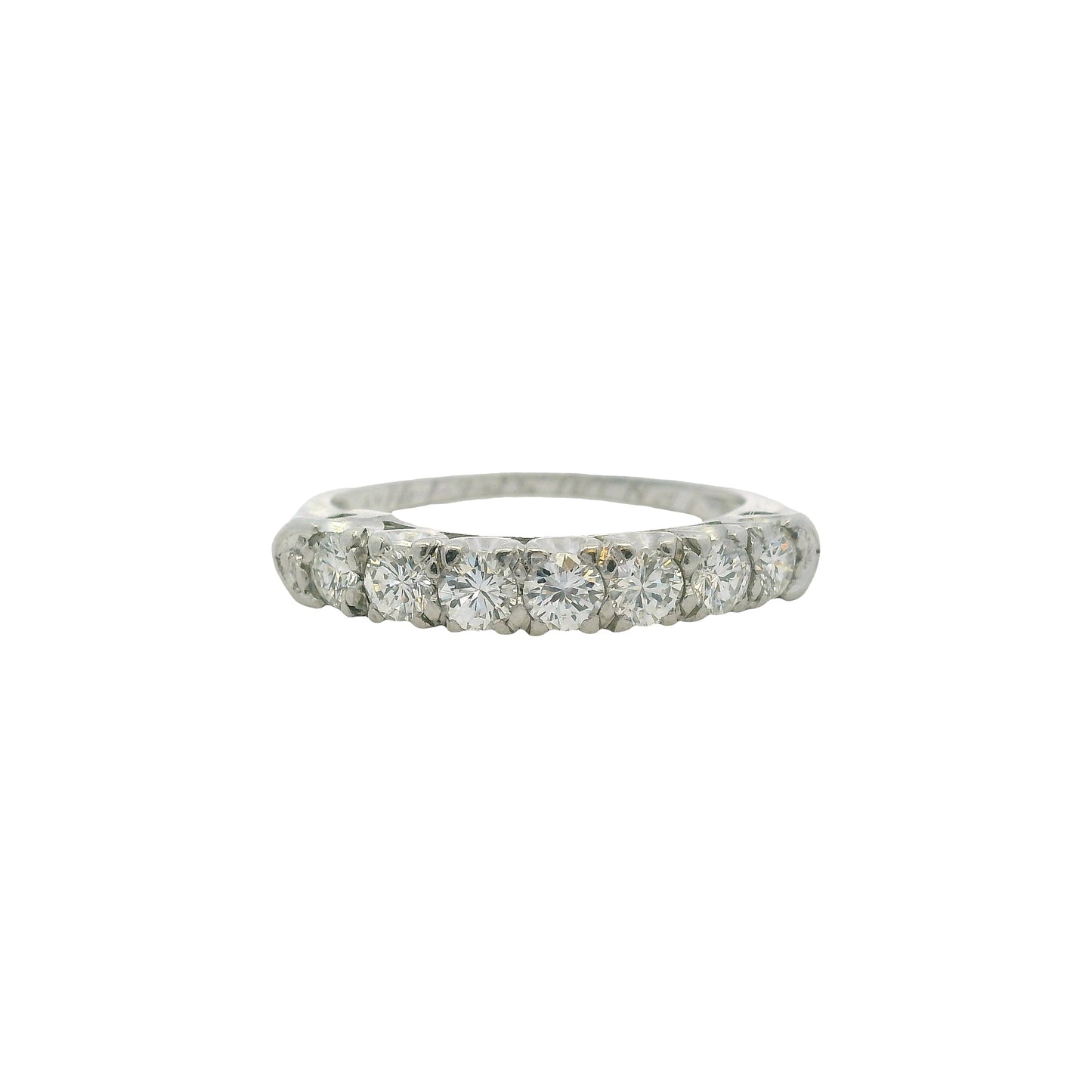Vintage Platinum 0.70ctw Diamond Ring