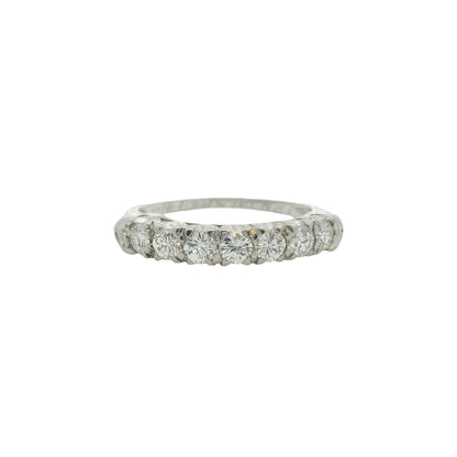 Vintage Platinum 0.70ctw Diamond Ring
