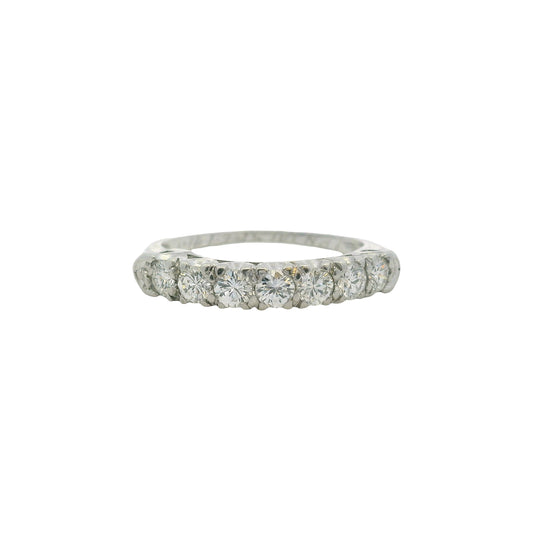 Vintage Platinum 0.70ctw Diamond Ring