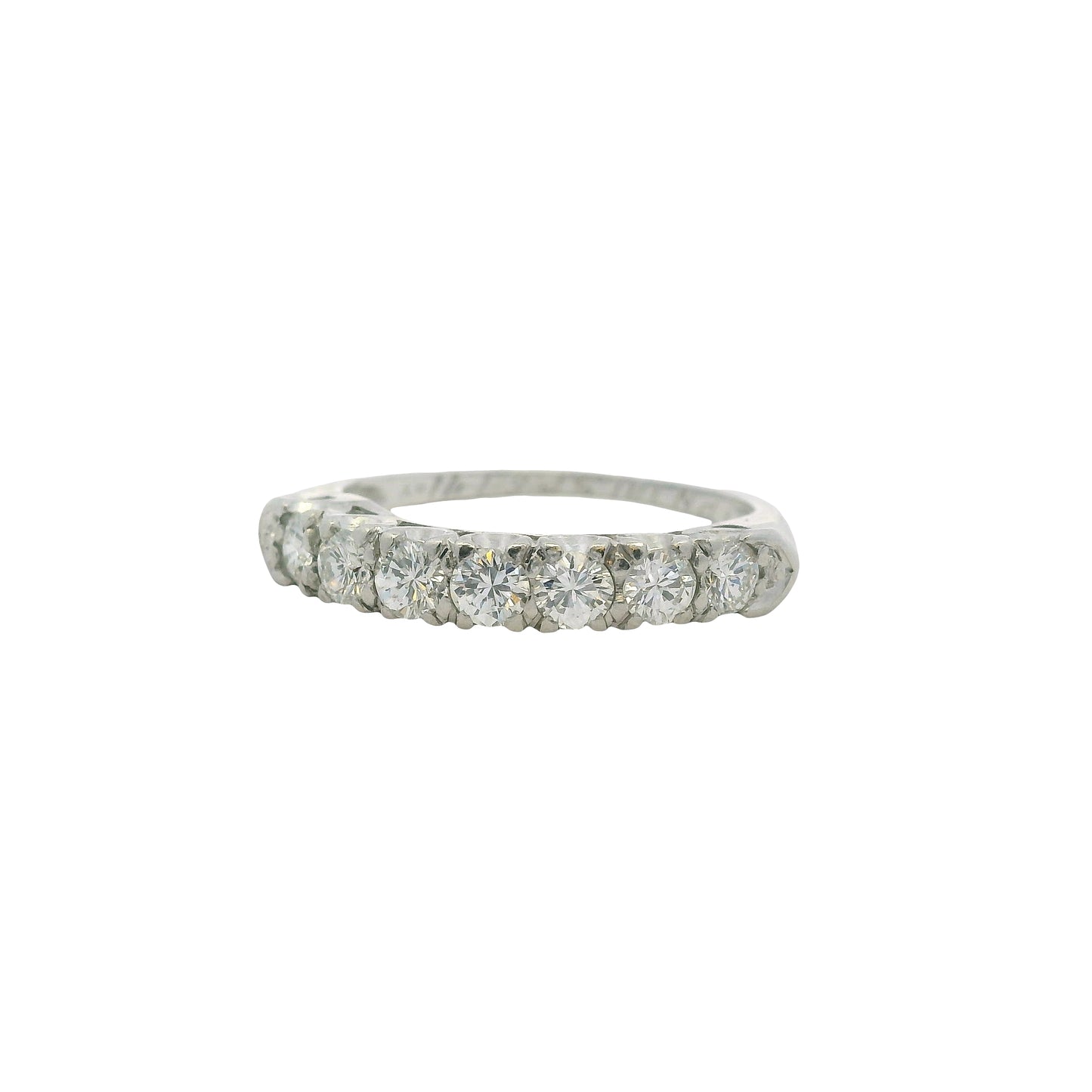 Vintage Platinum 0.70ctw Diamond Ring