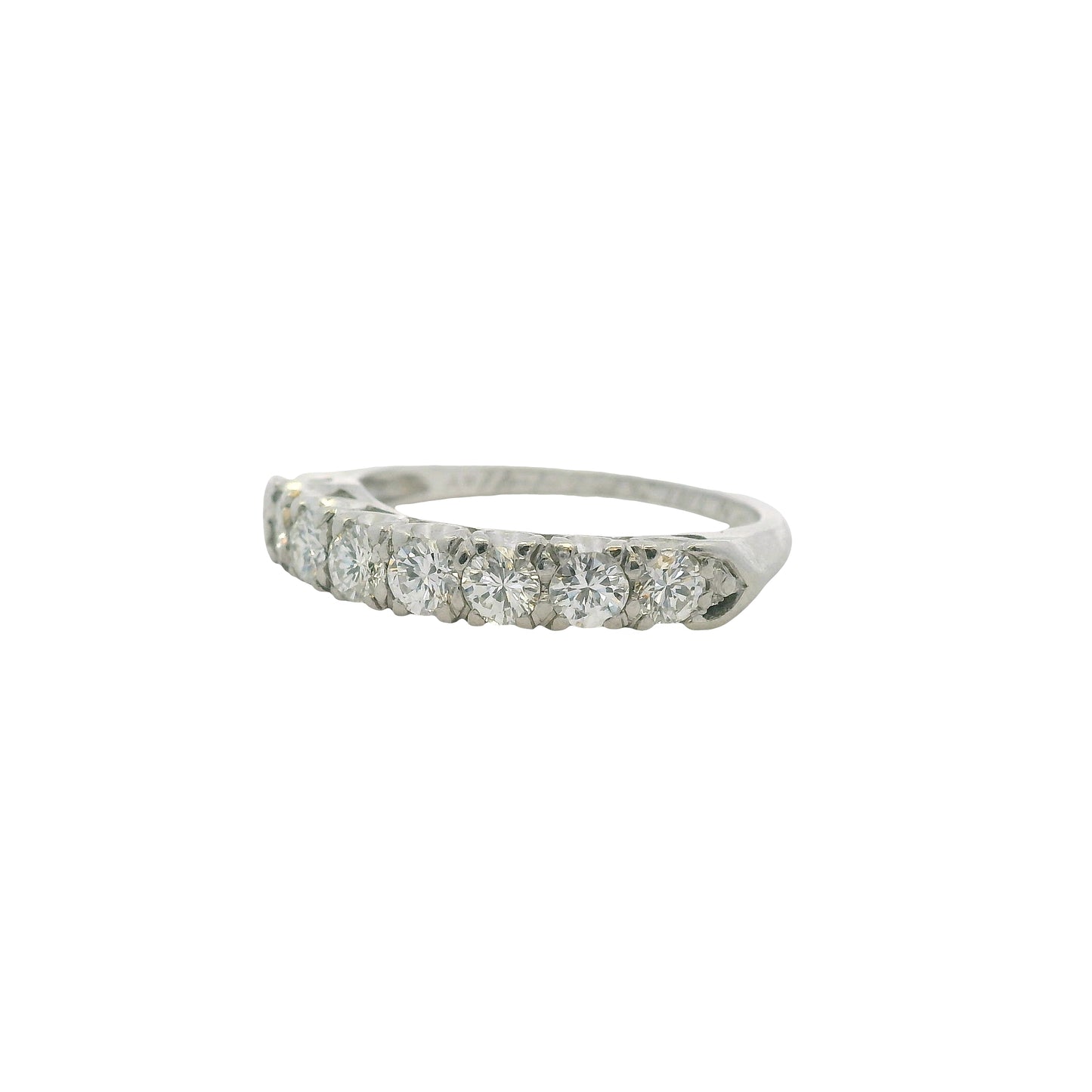 Vintage Platinum 0.70ctw Diamond Ring