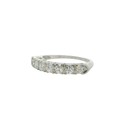 Vintage Platinum 0.70ctw Diamond Ring