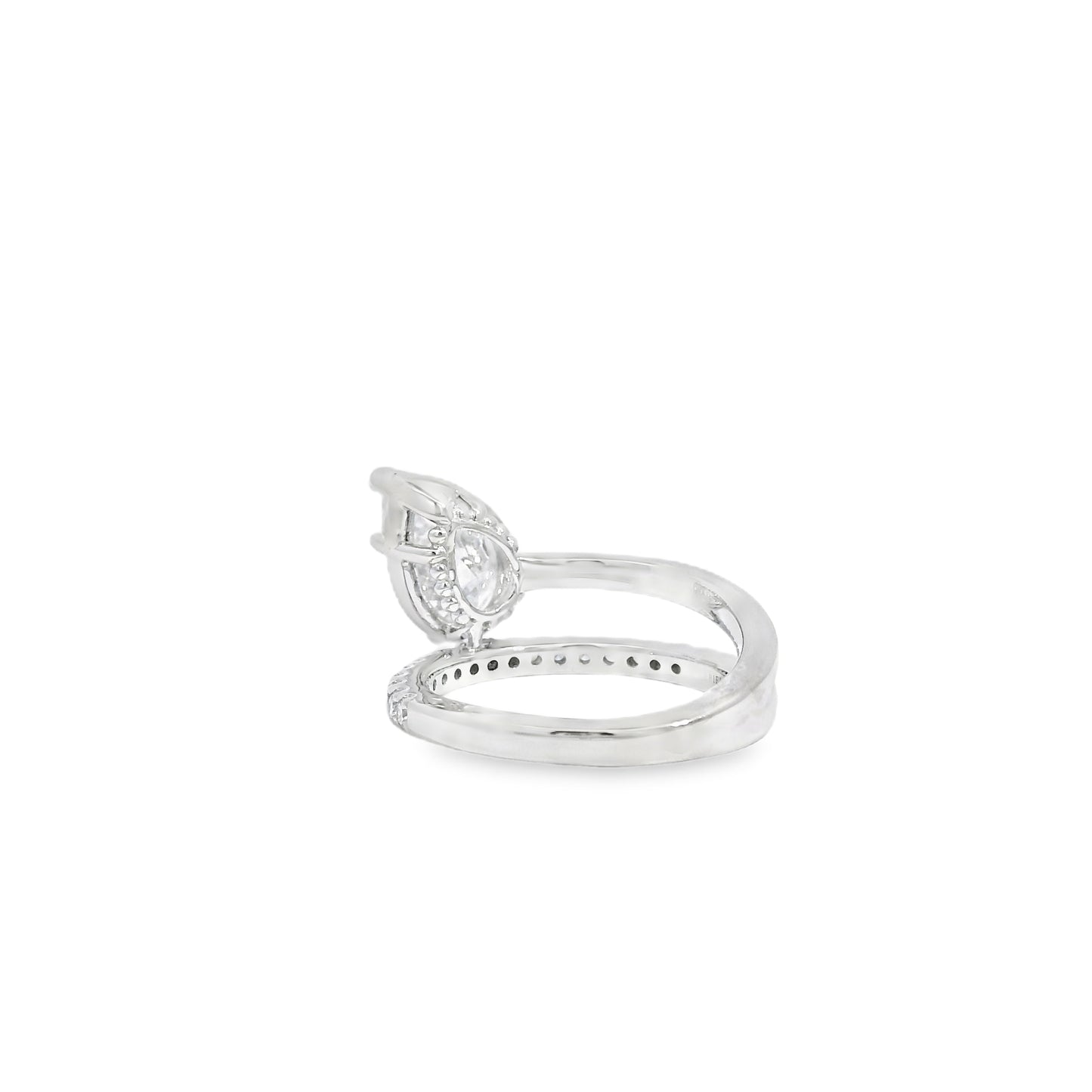 14k White Gold 2.19ct GIA Certified Diamond Engagement Ring