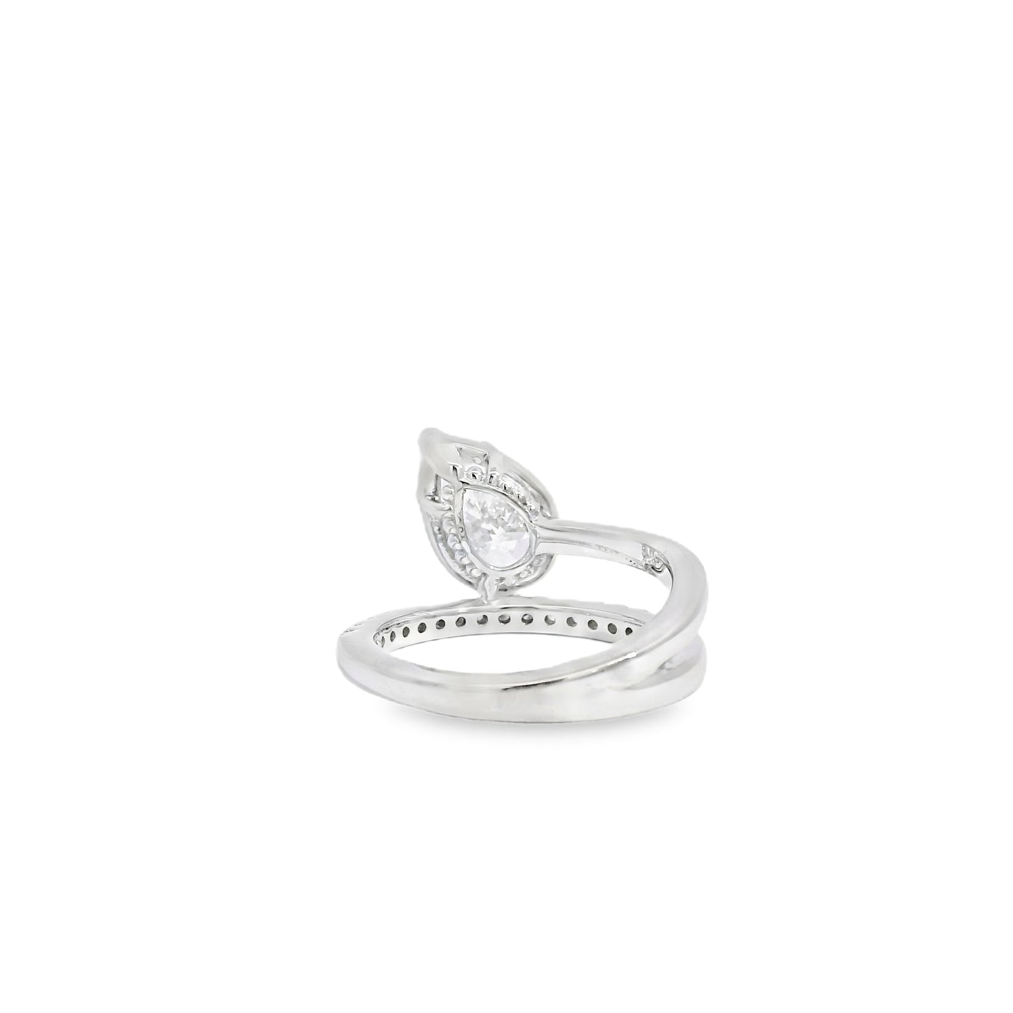 14k White Gold 2.19ct GIA Certified Diamond Engagement Ring