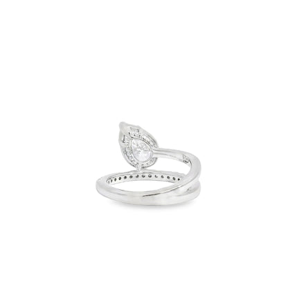 14k White Gold 2.19ct GIA Certified Diamond Engagement Ring