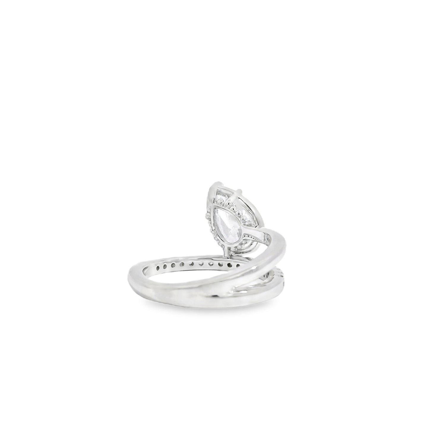 14k White Gold 2.19ct GIA Certified Diamond Engagement Ring
